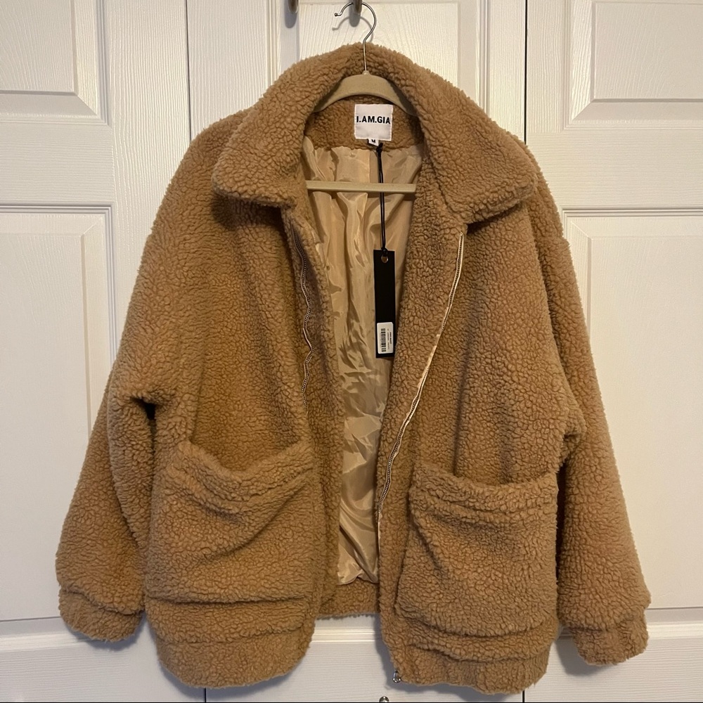 I Am Gia Teddy Coat